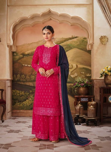 Gramo Navabi 5 New Fancy Heavy Designer Wedding Wear Ready Made Suit Collection Catalog